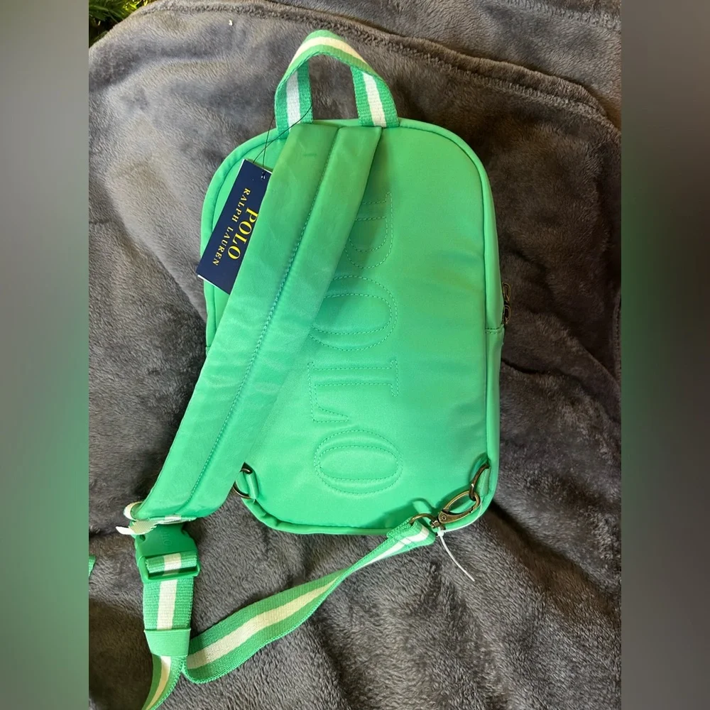 RALPH LAUREN Big Pony Logo Crossbody Backpack